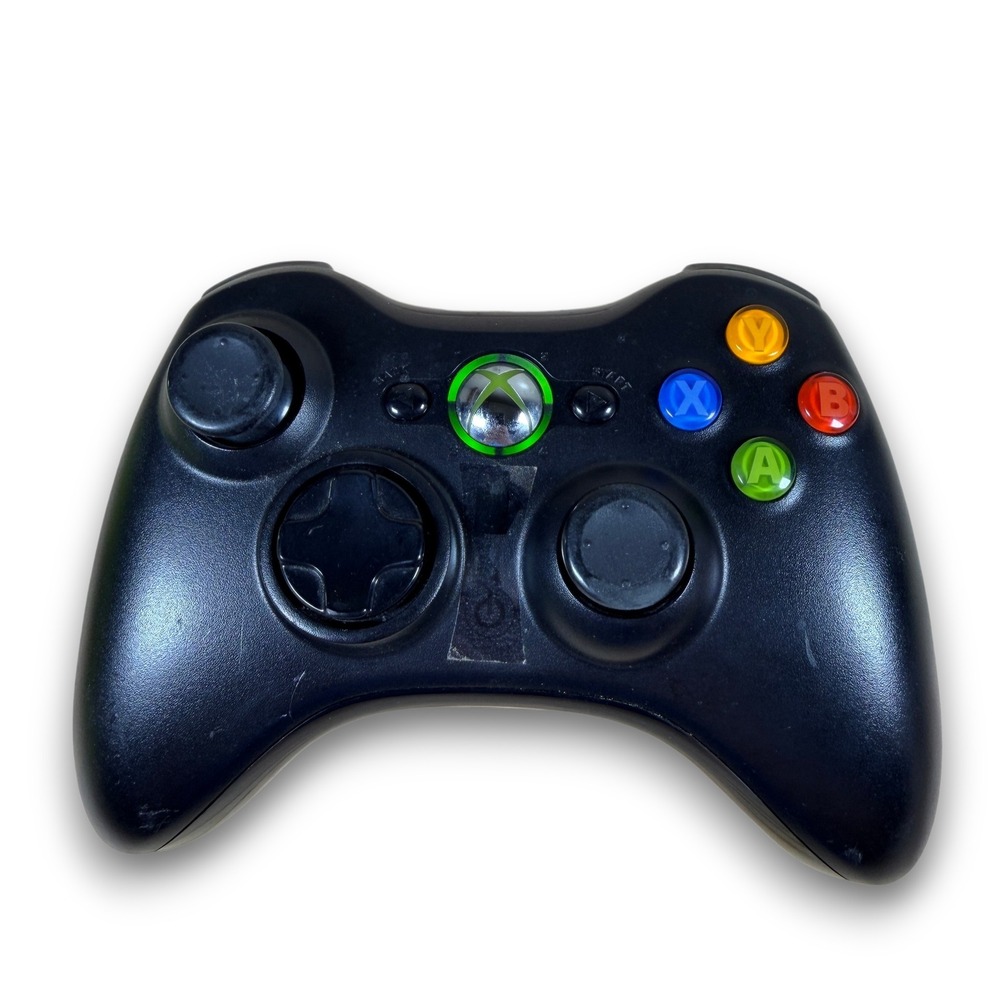 Microsoft Xbox 360 Wireless Gaming Controller Black Model 1403 Original OEM